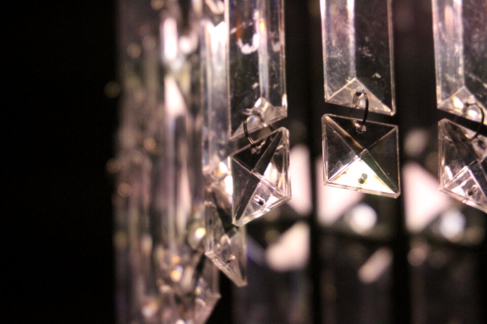 Modern lamp crystal