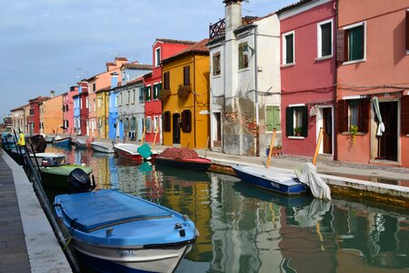 Channel colorful house multicolor