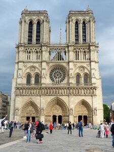 Paris facade church