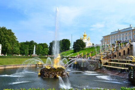 Fountain palace park photo