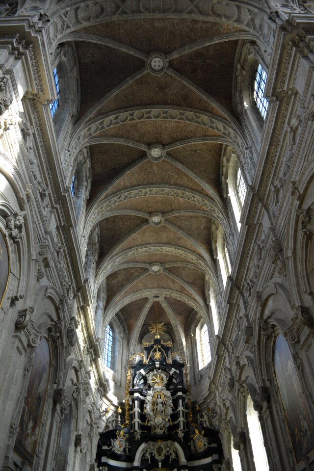 Architecture church abbey of grimbergen