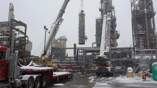 Rig refine construction