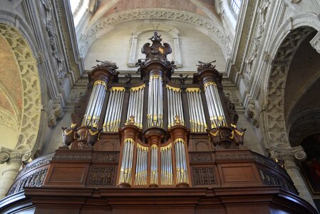 Musical instrument church abbey of grimbergen