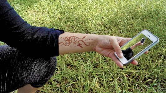 Smartphone mobile display