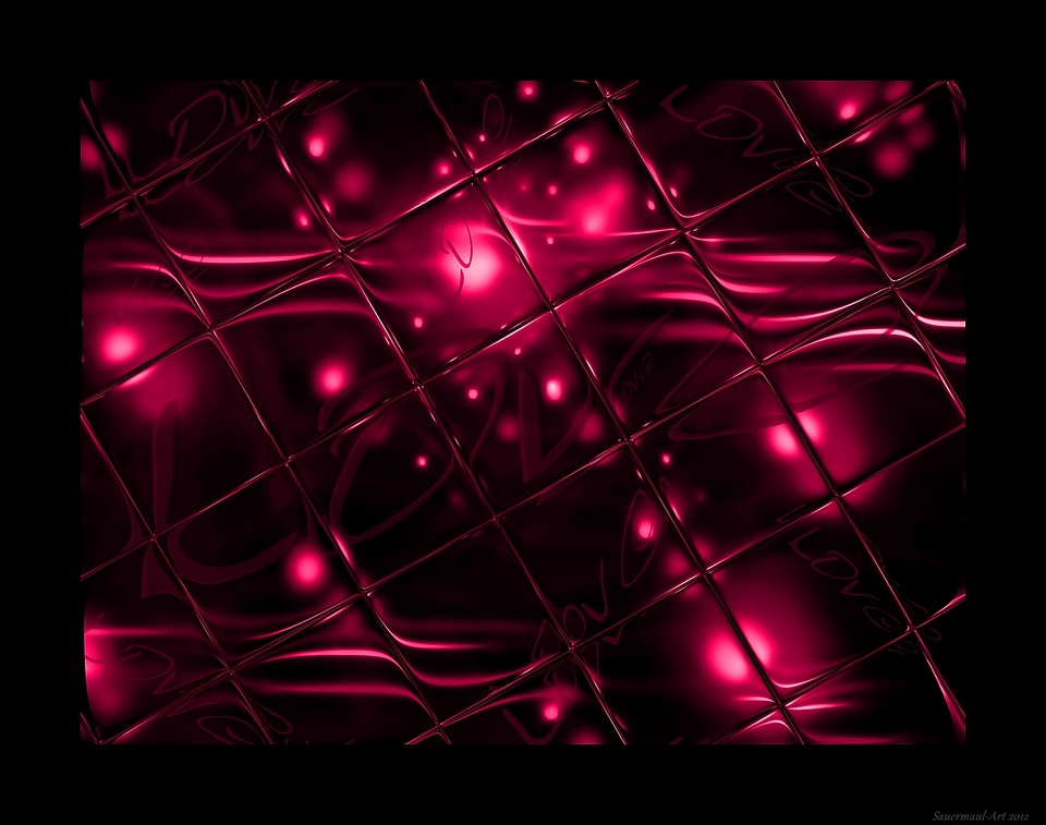 Magenta glass backdrop