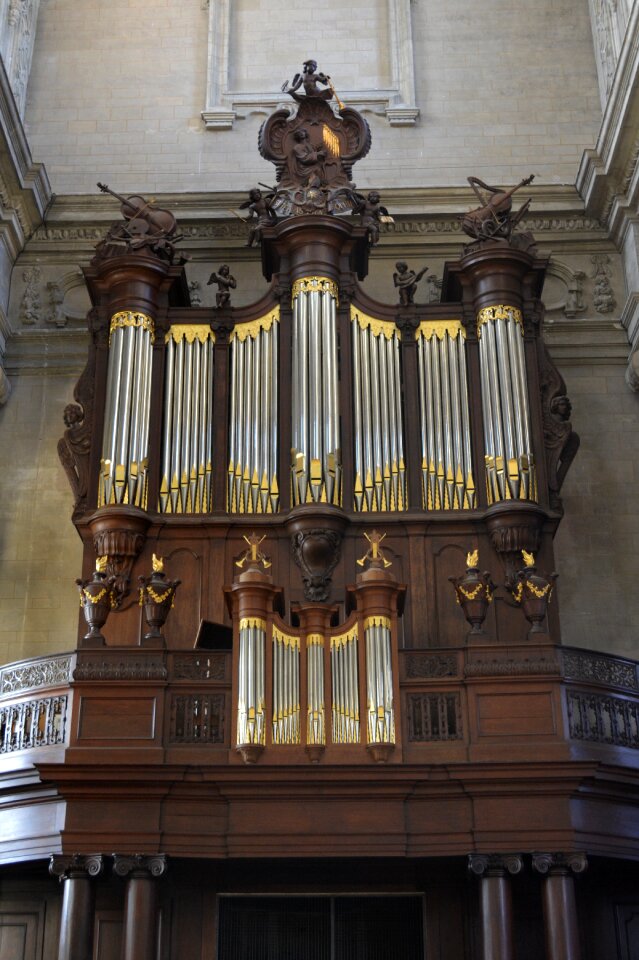 Musical instrument church abbey of grimbergen