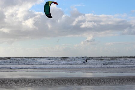 Kite water sports wind