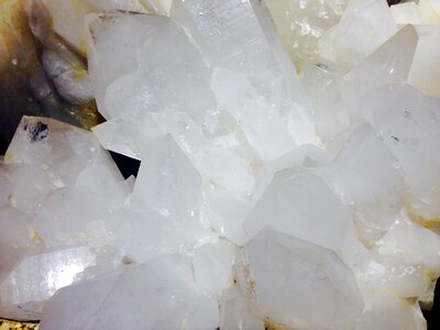 Semi precious stone stones white