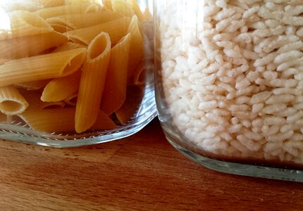Rice carbs food photo