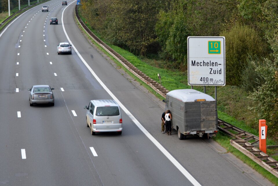 Panne cars highway