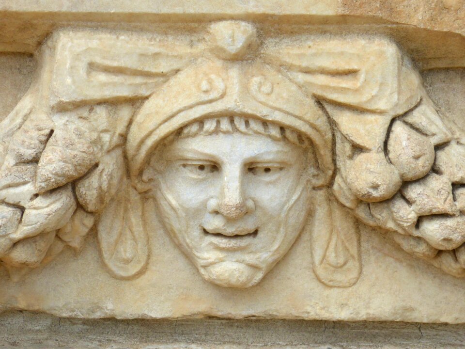 Antique antiquity temple