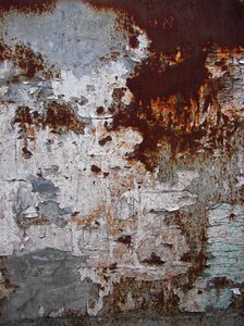 Wall flake decay photo