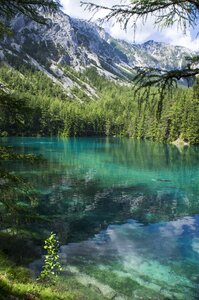Green lake tragöß upper styria photo