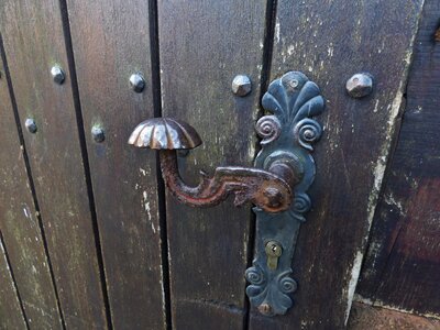Lock mill door architecture photo