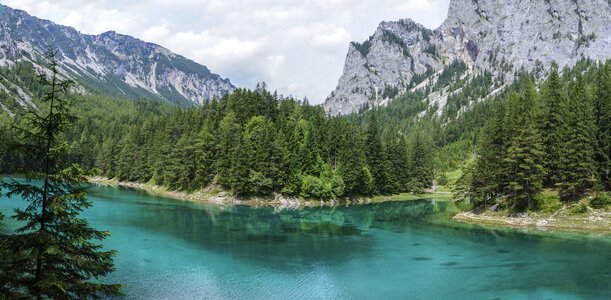 Green lake tragöss upper styria photo