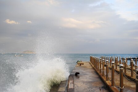 Overcast geoje dock photo