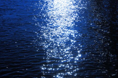 Blue sea nature light