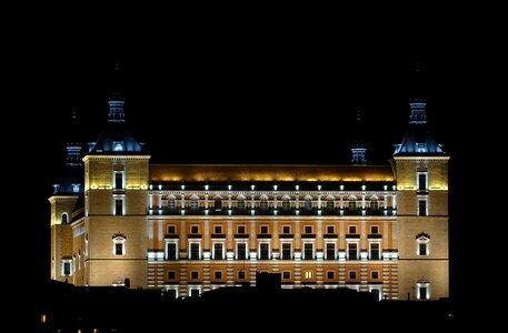 Toledo night buildings