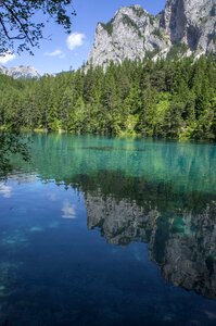 Green lake tragöß upper styria photo