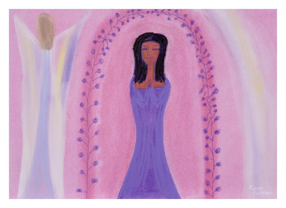 Image painting angel