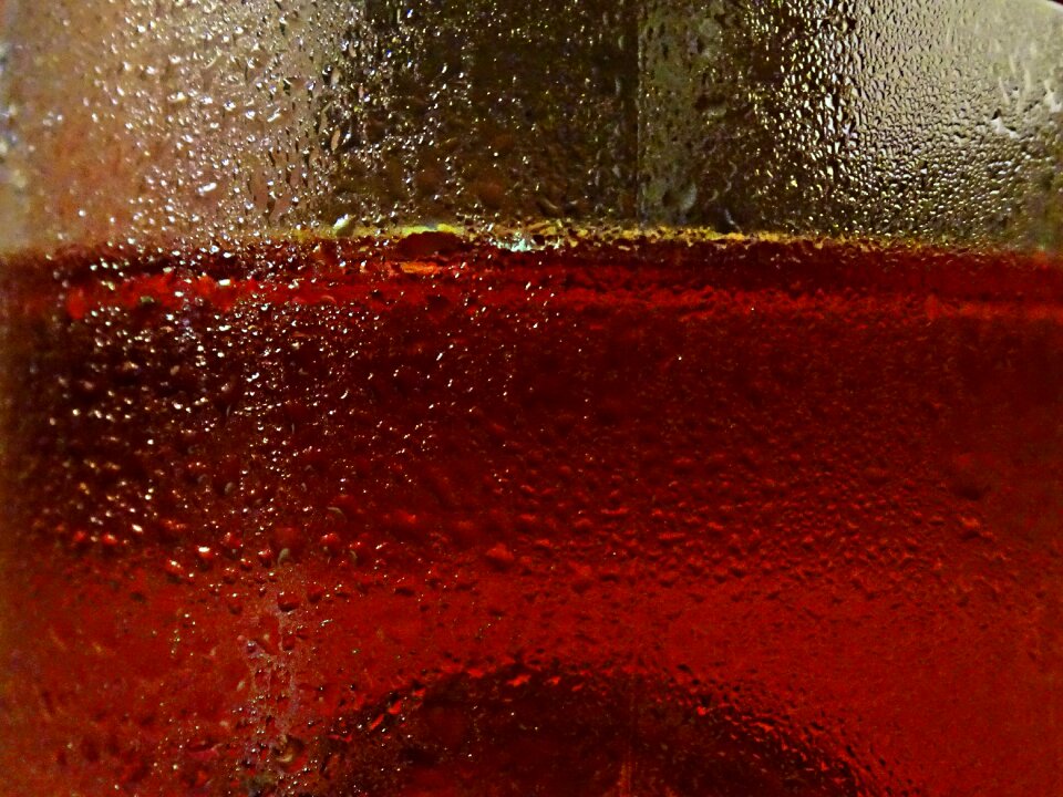 Freshness drop of water alcohol