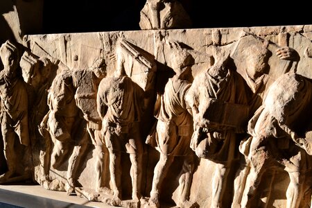 Italy high relief sculpture photo