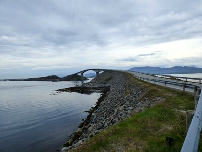 The atlantic road bridge way photo