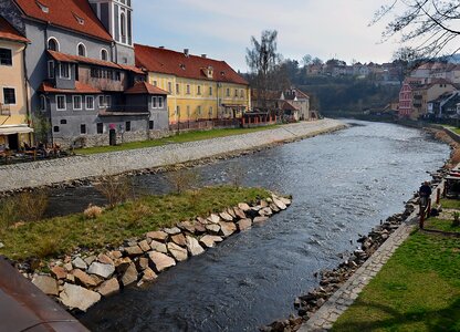 Czech krumlov view photo