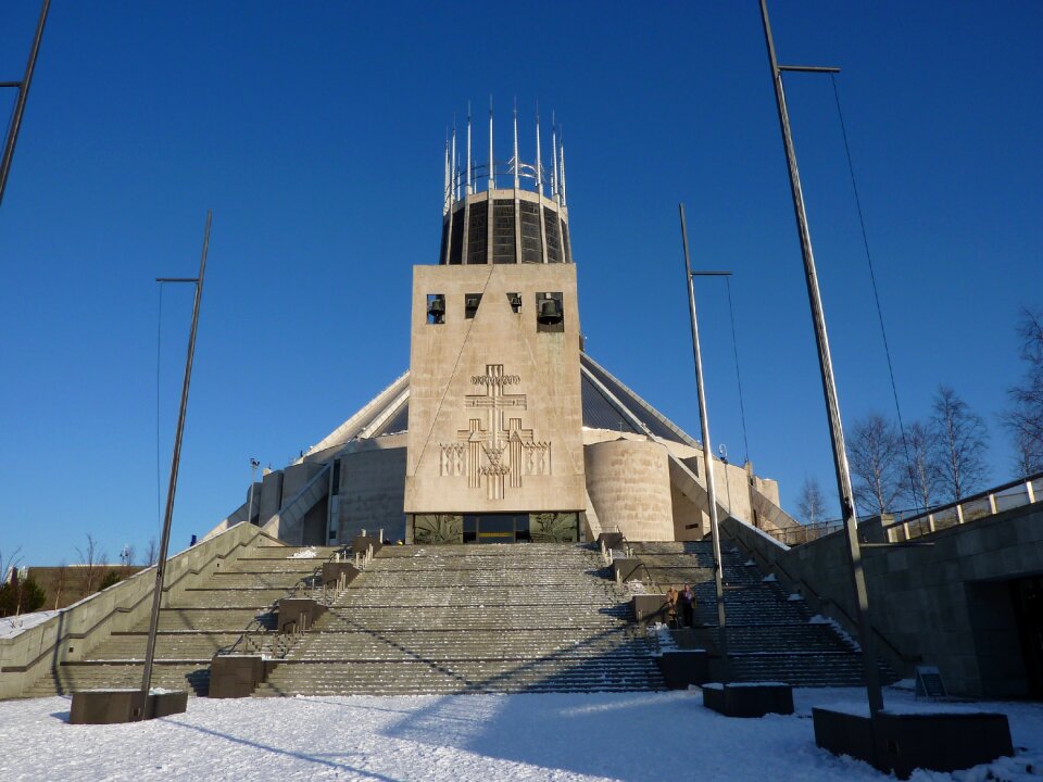 Landmark snow building