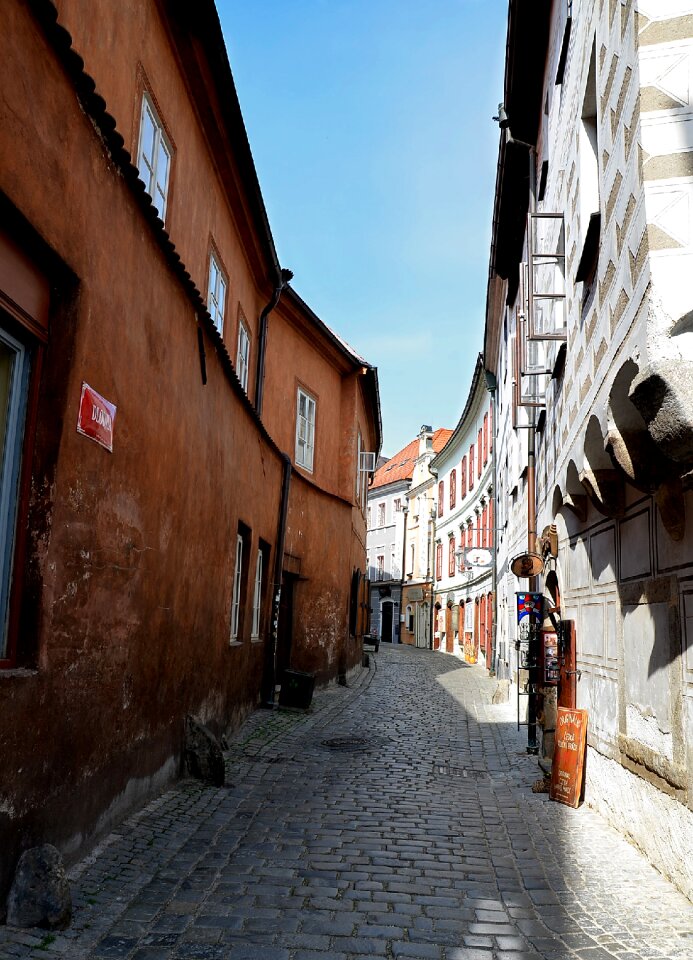 Path czech budejovice hradební street