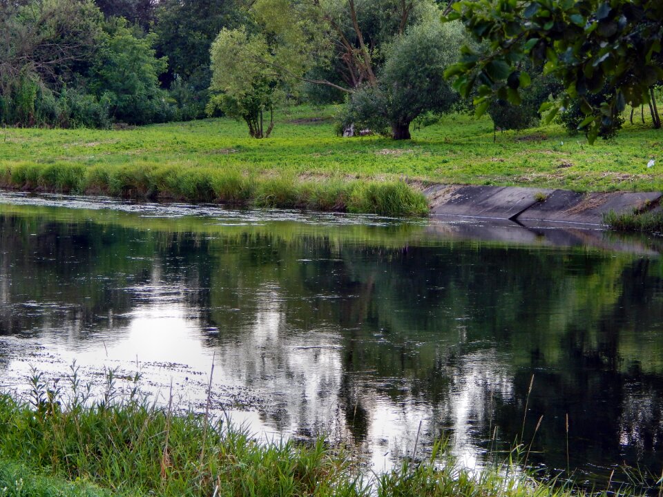 Water landscape river gwda