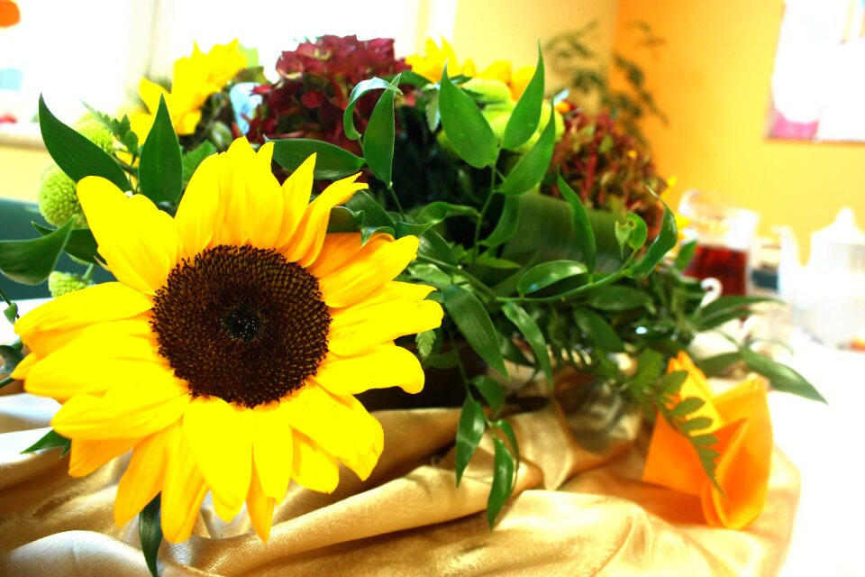 Decoration flower bouquet of flowers
