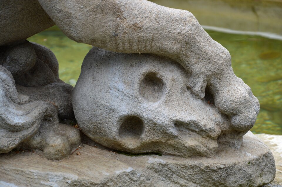 Rome stone face
