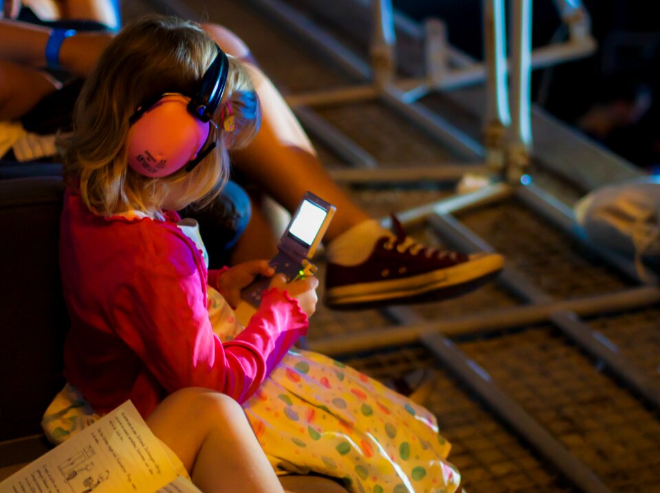 Game boy play child