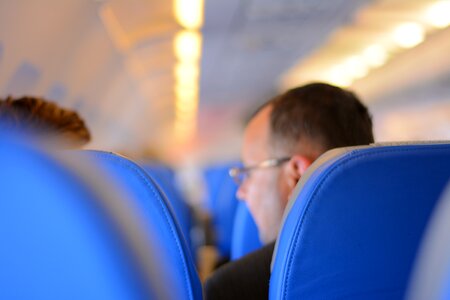 Chairs rows fly