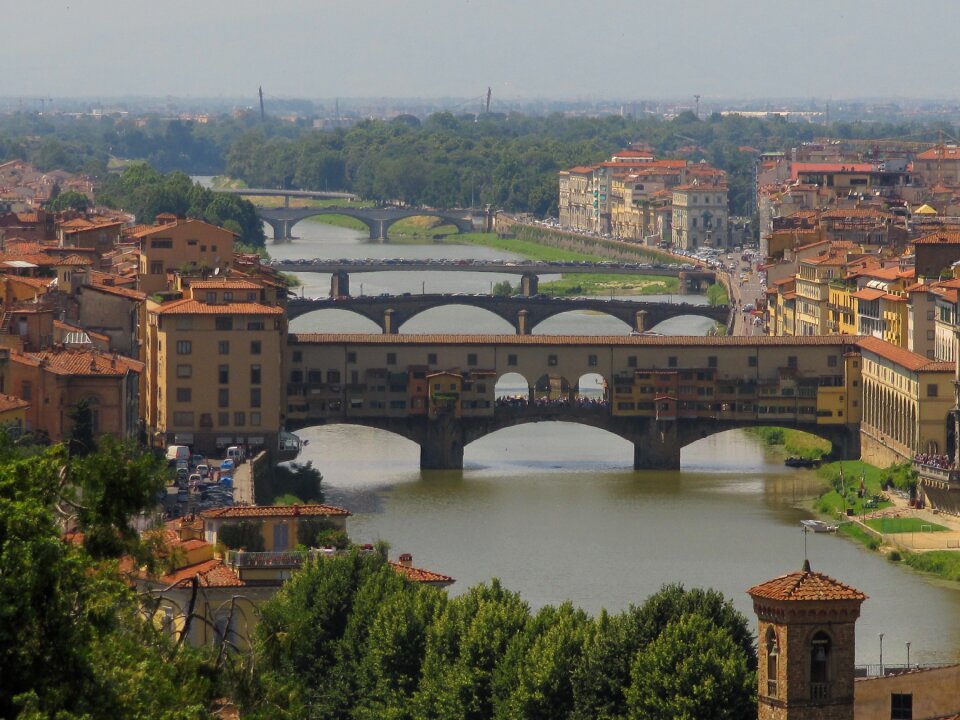 Panorama tuscany arno