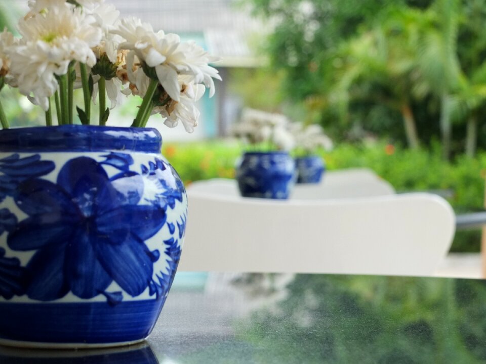 White decoration