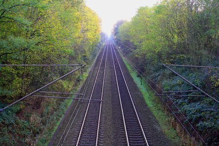 Horizon train railway