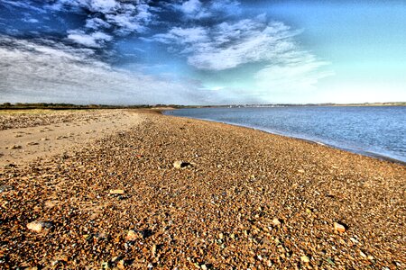 Sea landscape coast photo