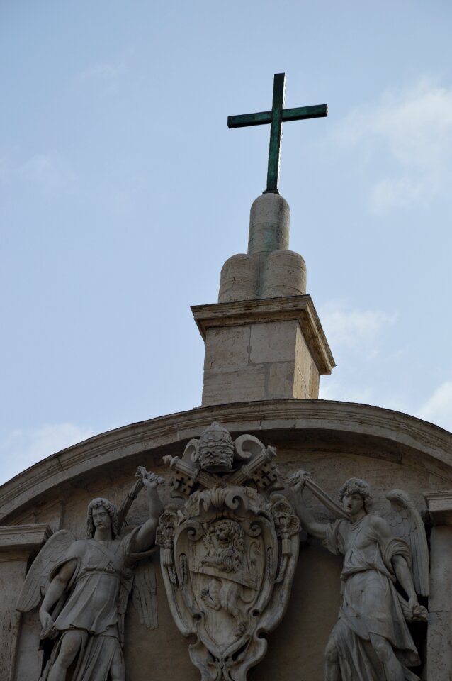 Summer blue sky faith