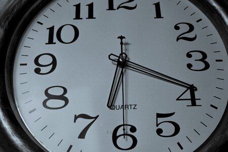 Pointers time passing monochrome
