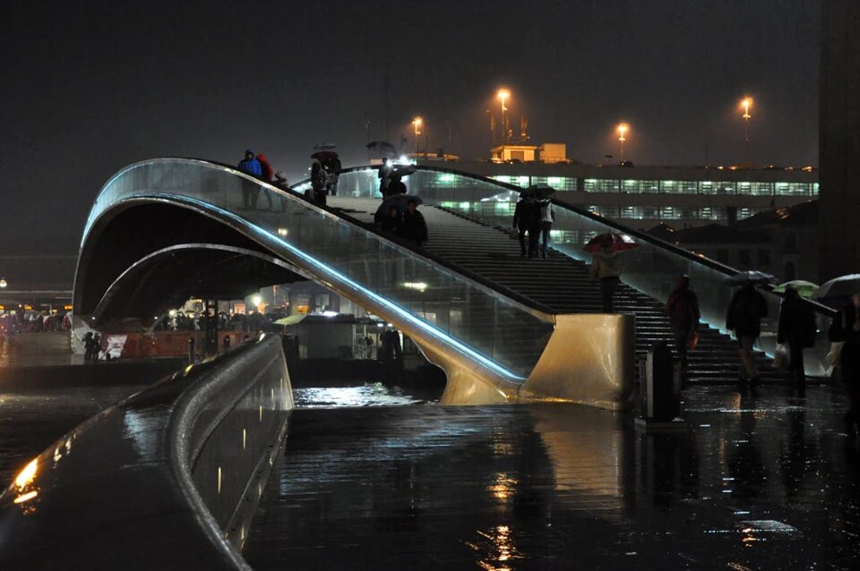 Bridge channel italy