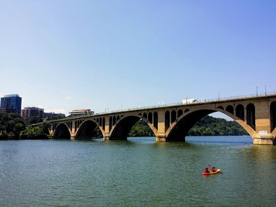 Bridge rosslyn potomac river