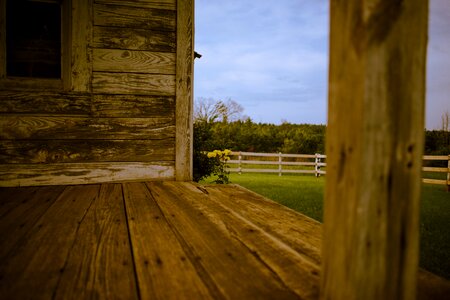 Vintage wooden rural photo