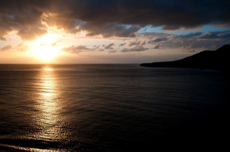 Sun sunset sky