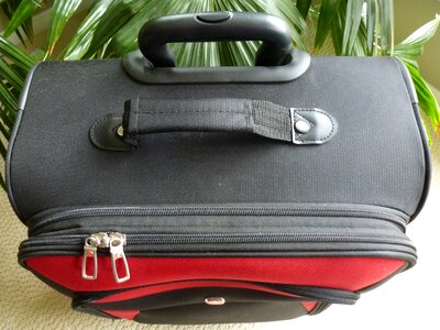 Bag compartment zip photo