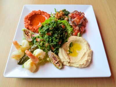 Hearty hummus tahina photo