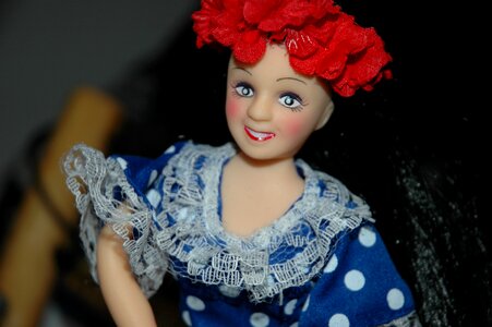 Figurine hawaiian plastic