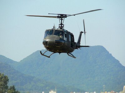 Helicopter fly flight