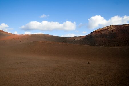 Nature volcanic dry photo